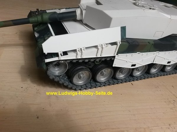 Schwere Schürzen Leopard 2a4 Funktional