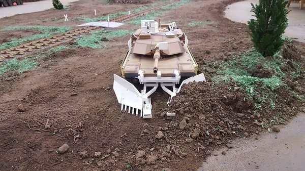 M1 Abrams Minenpflug